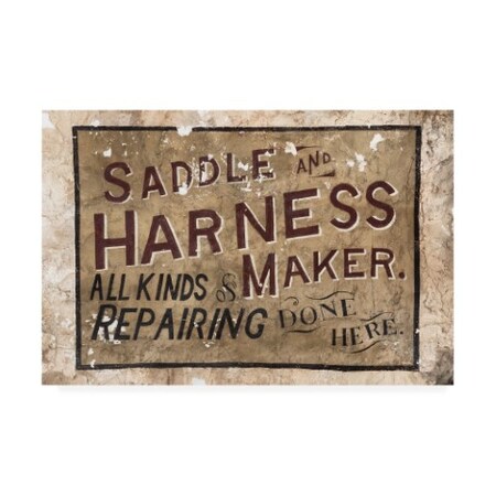 Trademark Fine Art Philippe Hugonnard 'Made in Spain Wild West Sign III' Canvas Art, 22x32 PH01389-C2232GG